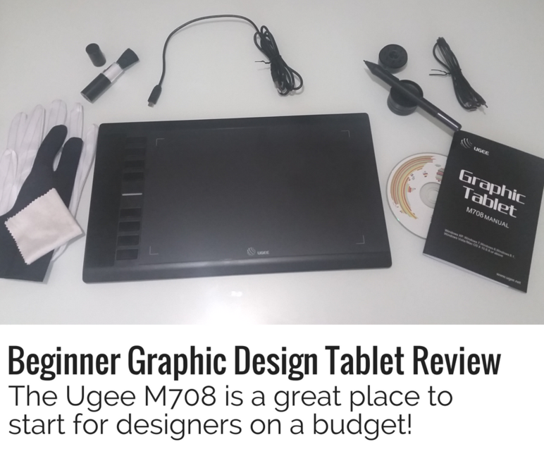 Basic Beginners Graphic Design Tablet Review